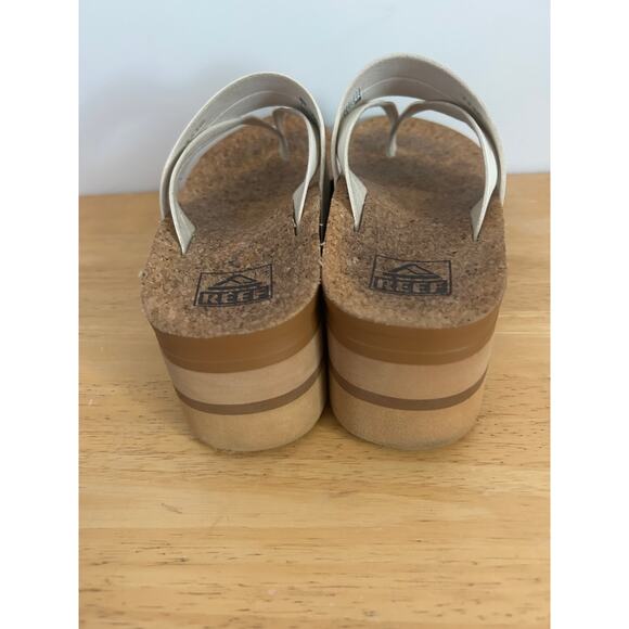 Reef Vista Higher Savanah Sandals - Whisper White - Size 7 - Picture 5 of 15